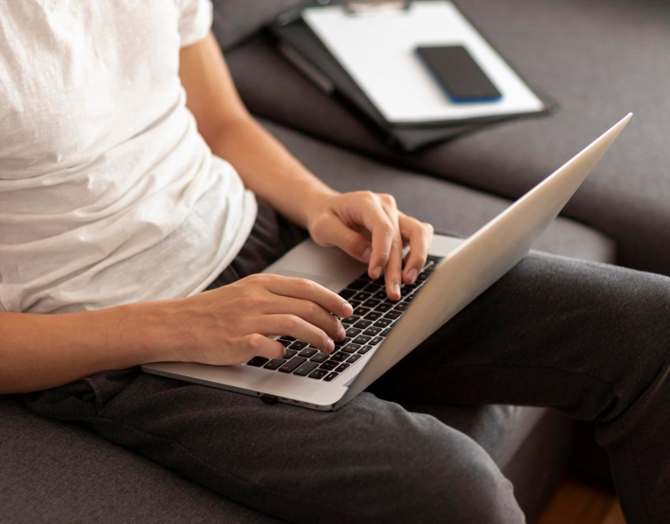 Comfortable group discussion area with soft natural lighting